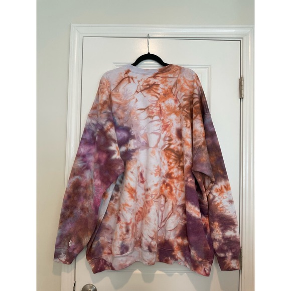 Custom Tie Dye Crewneck Sweatshirt - Picture 6 of 10